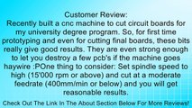 Carbide PCB End Mill Endmill 1.0mm Review
