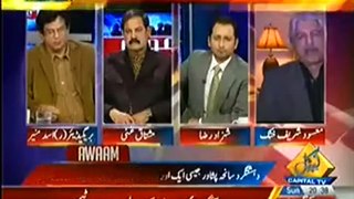 Masood Sharif Khan Khattak in Awaam with Sehzad Raza on Capital Tv- 21 Dec 2014, Part 2