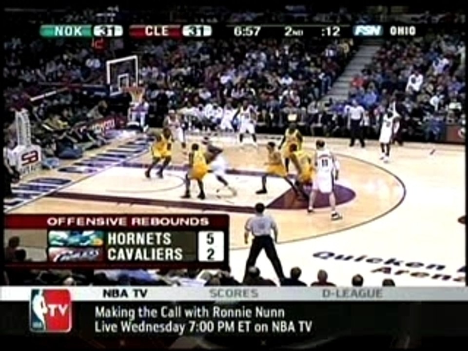 Lebron James on Hilton Armstrong