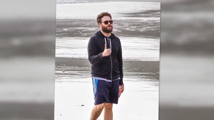 Seth Rogen's Thumbs Up Before "The Interview" Release