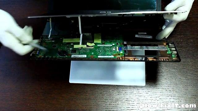 Asus K55A K55V (Asus 54, 55, 56 Series) disassembly and fan cleaning, разборка и чистка ноутбука
