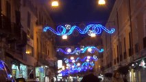 Aversa (CE) - Luci d'artista, si illumina la città (02.11.14)