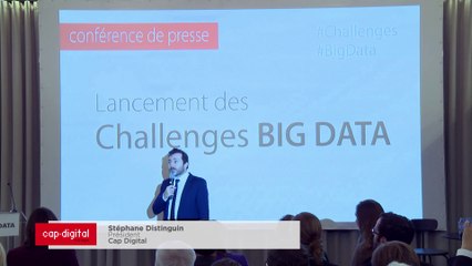 Conférence de presse lancement des Challenges Big Data