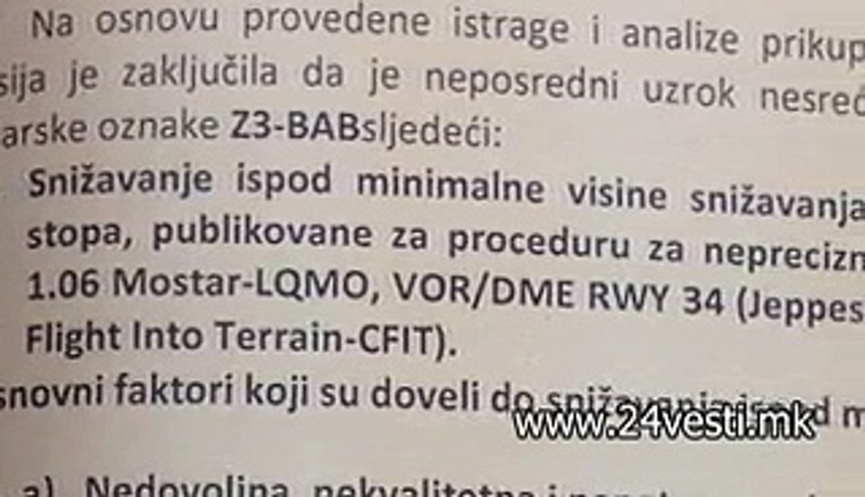 IZVESTAJ ZA KINGER