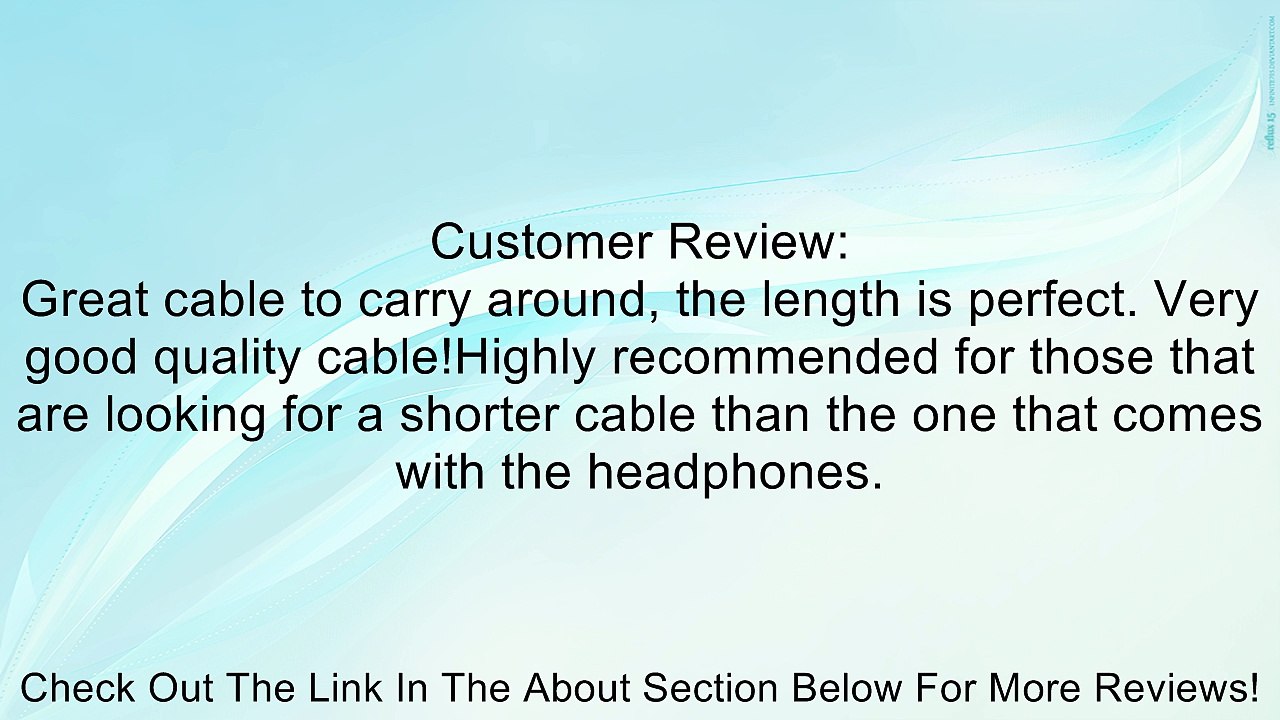 KRK CBLK00032 KNS Headphone Replacement Cable Review