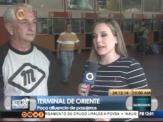 50 mil pasajeros se movilizaron por el Terminal de Oriente en diciembre