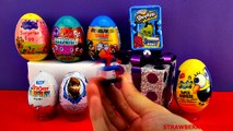 Frozen Play Doh Shopkins Peppa Pig Kinder Surprise Spongebob Sonic Surprise Eggs StrawberryJamToys