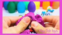 Play Doh Eggs Peppa Pig Surprise Egg Angry Birds Mickey Mouse Thomas & Friends Cars 2 Surp