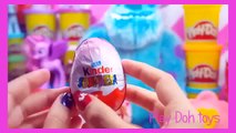My Little Pony Play doh Sofia the first egg Surprise Frozen MLP peppa pig toys eggs