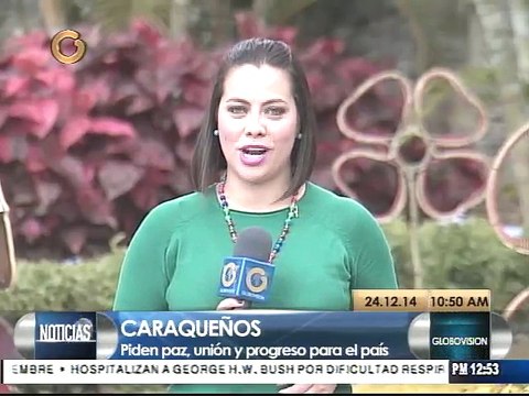 Venezolanos piden salud, paz y progreso al Niño Jesús