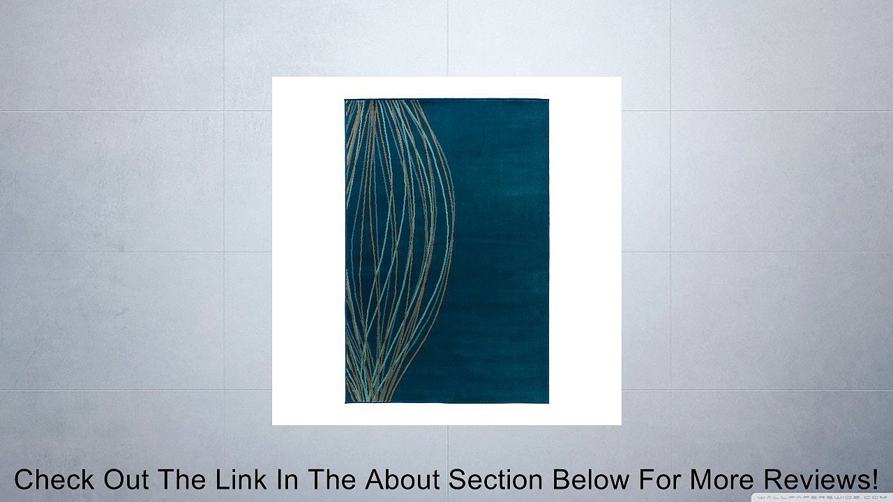 IKEA MALIN BLAD Rug, low pile, turquoise Review