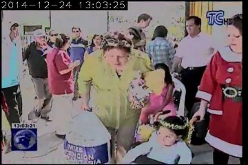 El ministerio de inclusión económica y social ofreció un agasajo a niños con discapacidad