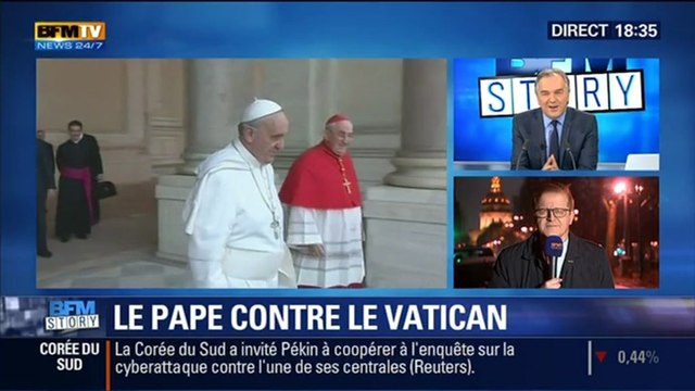 BFM Story: Le pape François, apprécié par les fidèles, est-il isolé au Vatican ? – 24/12