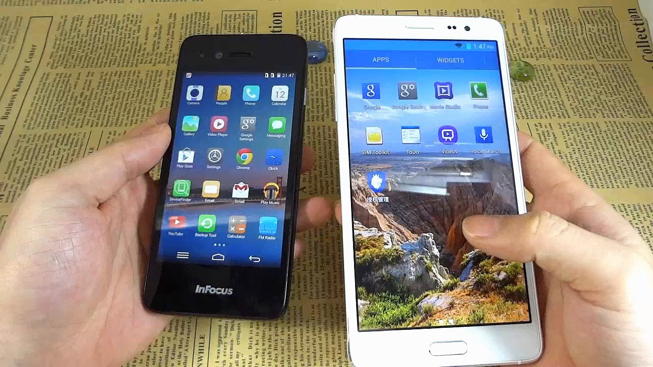 Snapdragon S400 VS MTK6582- InFocus M2 VS HDC Note 4 Neon, Who Wins