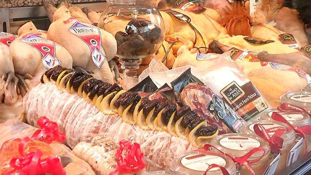 Rush de Noël pour les bouchers parisiens