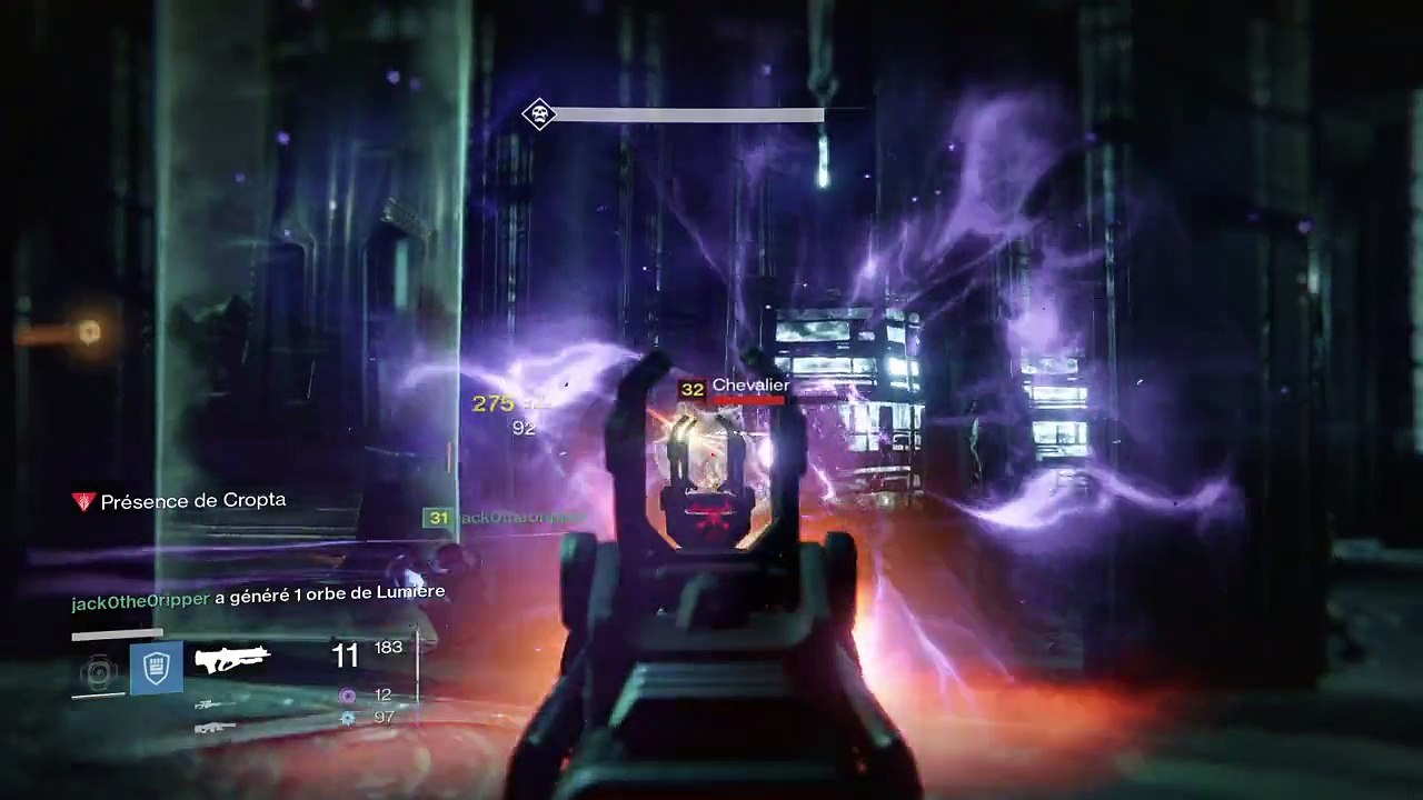 Destiny - Combat final contre Cropta - Gameplay à l'épée