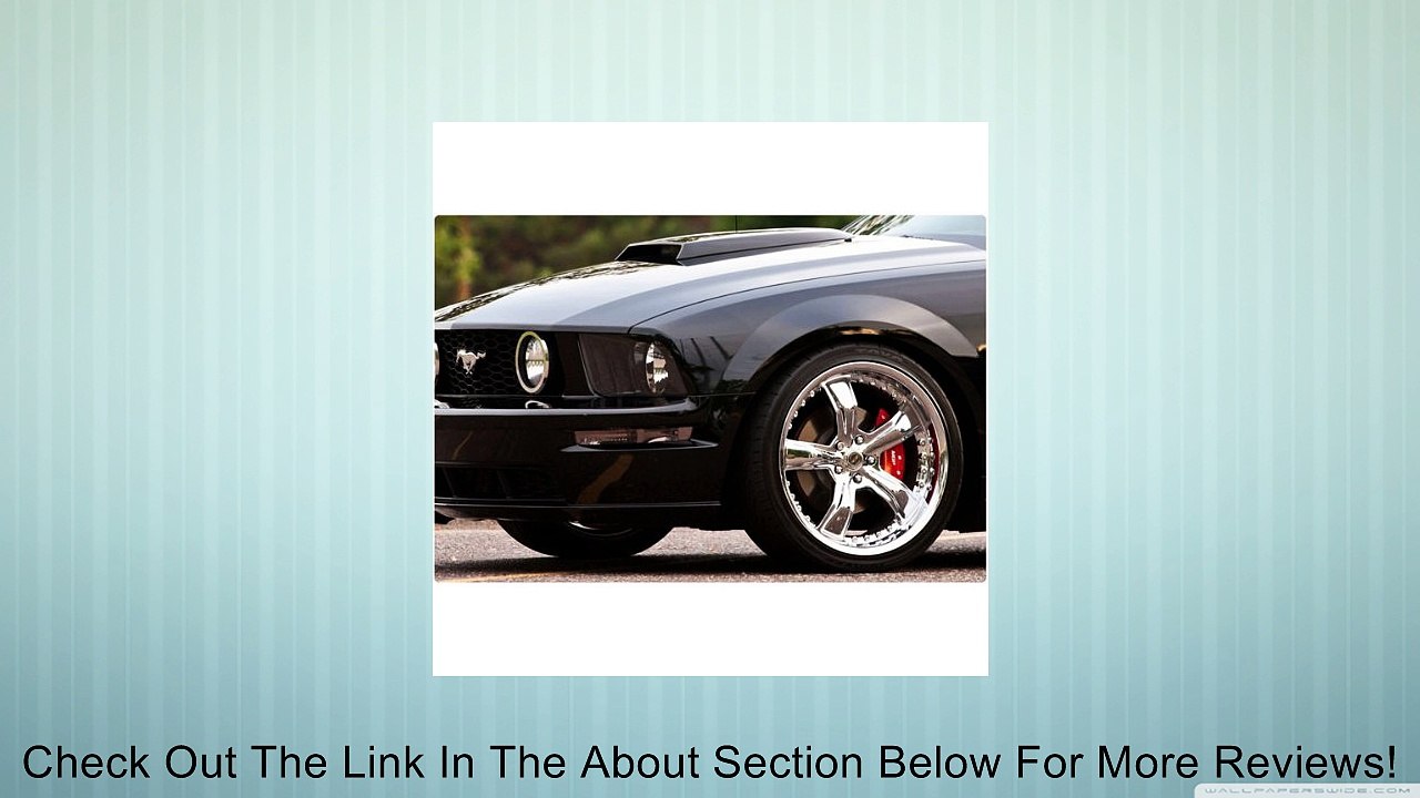 MGP Caliper Covers Chevrolet Camaro 2010 2011 2012 (Licensed Logo, Camaro and RS) - Red Review