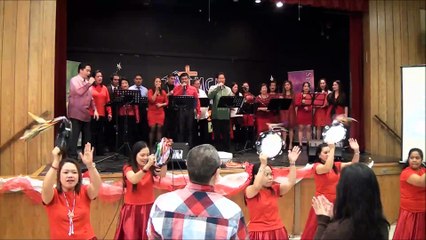 Dec 21, 2014 "Cantata" Christmas Service Part 4. Tagalog Medley With MCF Tambourine Dancers & The Word by Bro. Adel del Rosario.