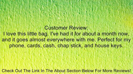 Bliss Black and White Scroll All In One Wristlet Review