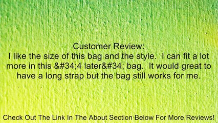 Bliss Black and White Scroll Lunch Tote Review