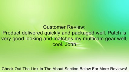 MULTICAM - Punisher Tactical Patch Review