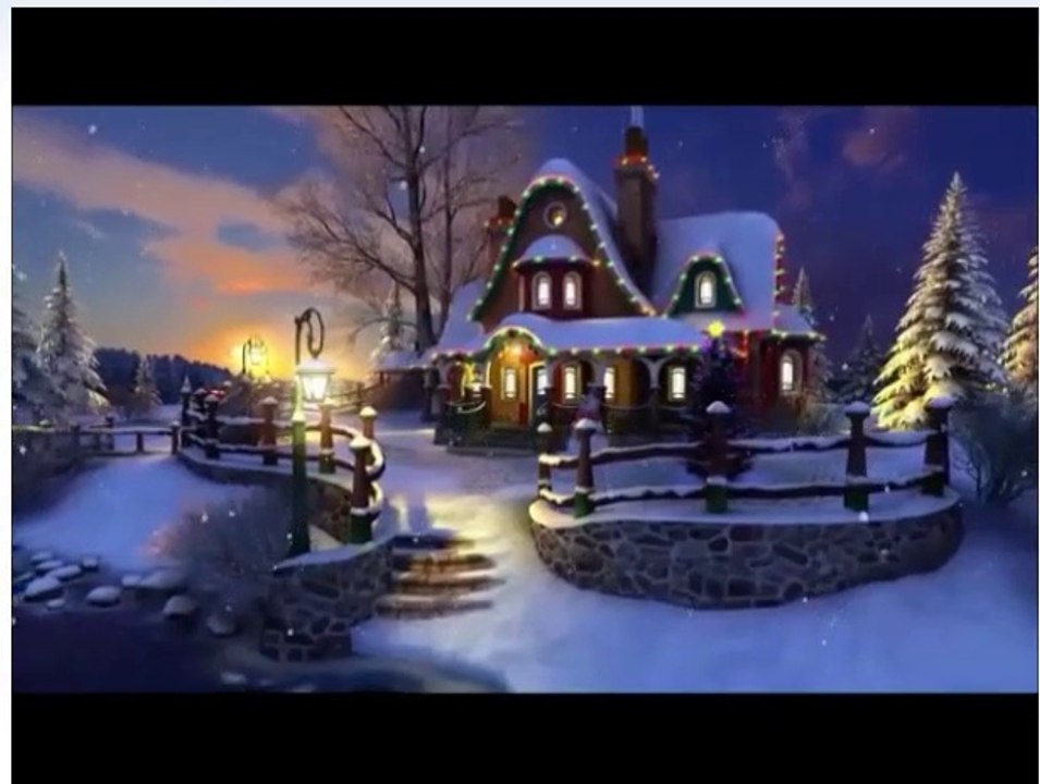 A Snowy Village and A Happy New Year