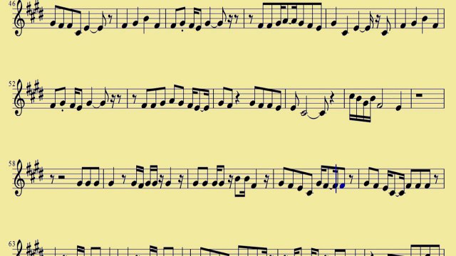 [ Oboe ] Counting Stars - One Republic