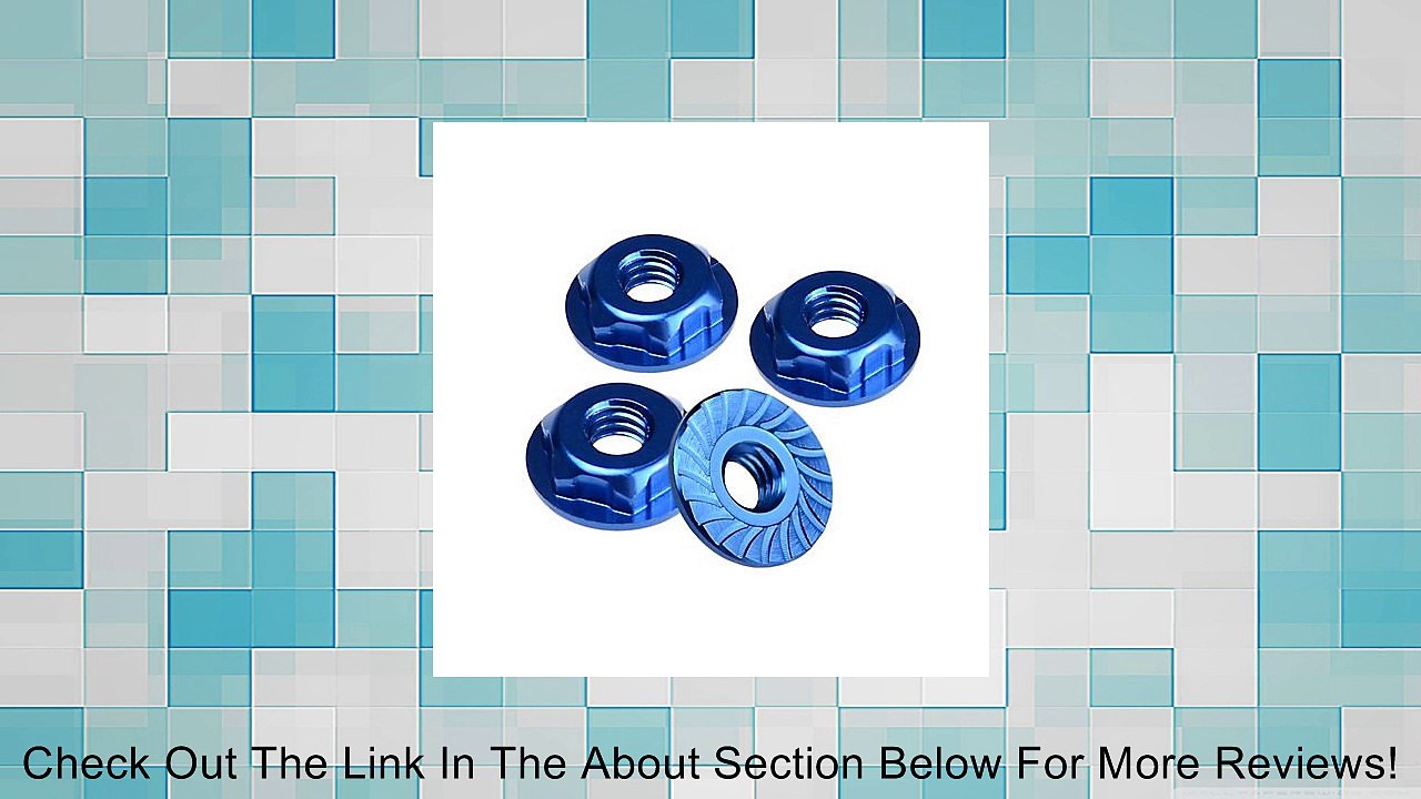 8/32" Fr Thin-Pattern Locking Wheel Nut, Blue: B44 Review