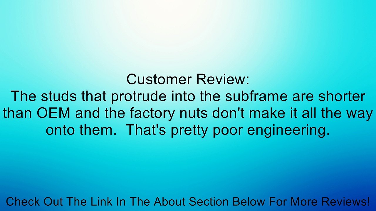 URO Parts 30680750 Engine Torque Rod Review