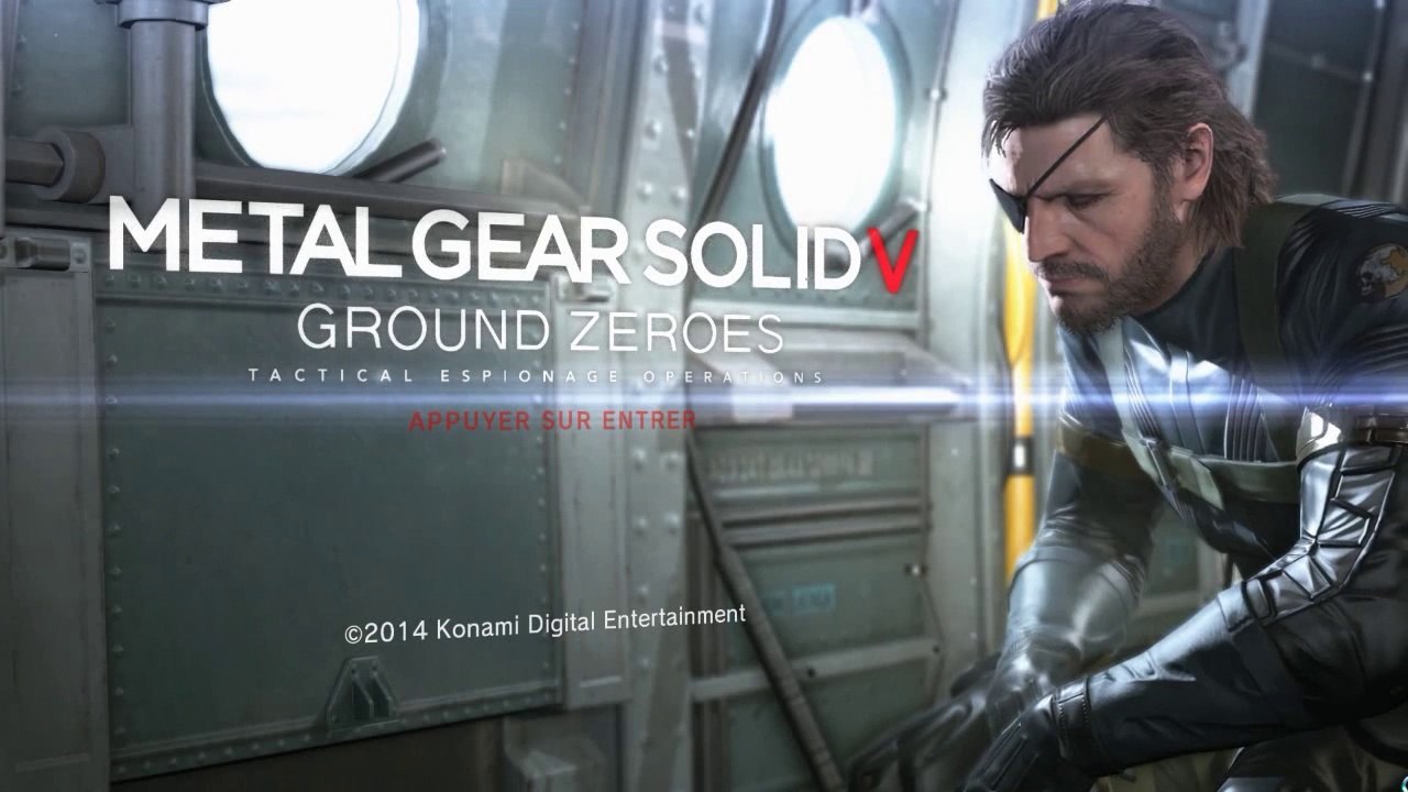 MGS V Ground Zeroes en 1 scène