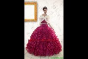 2016 spring fashion ruffles quinceanera dresses for girls