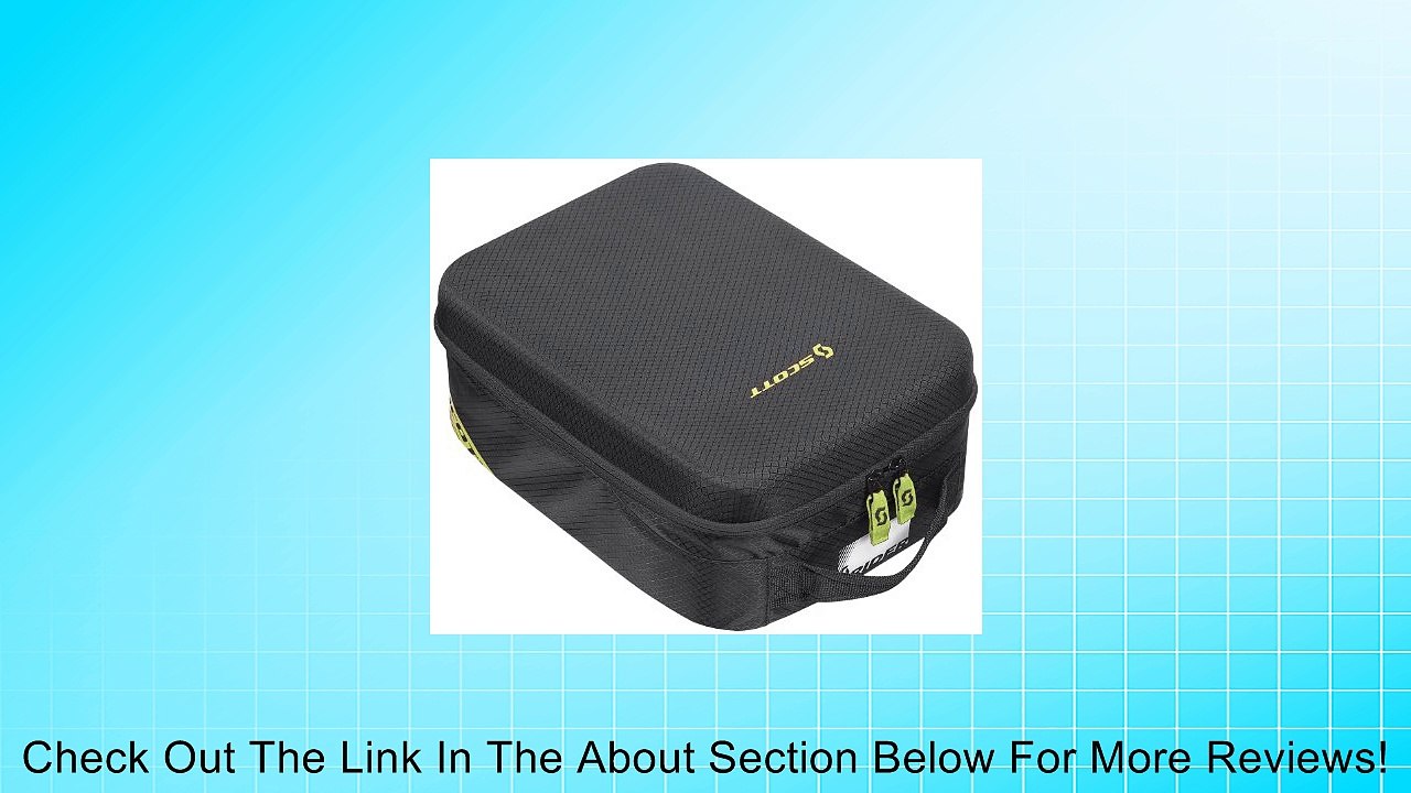 Scott USA Goggle Case - Black/Lime Green 225567-2897223 Review