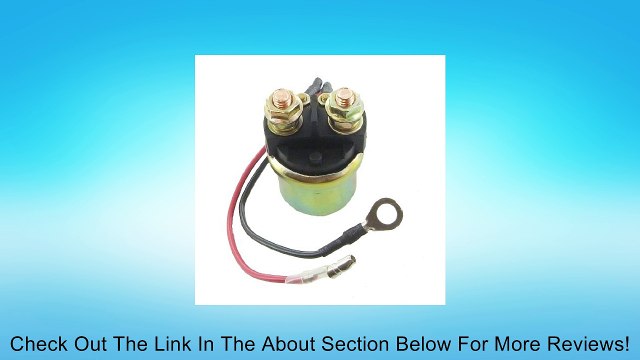 Starter Solenoid Relay Suzuki 3180094401, Yamaha 6G1-91041-10-00, 68V-8194A-00-00 Review