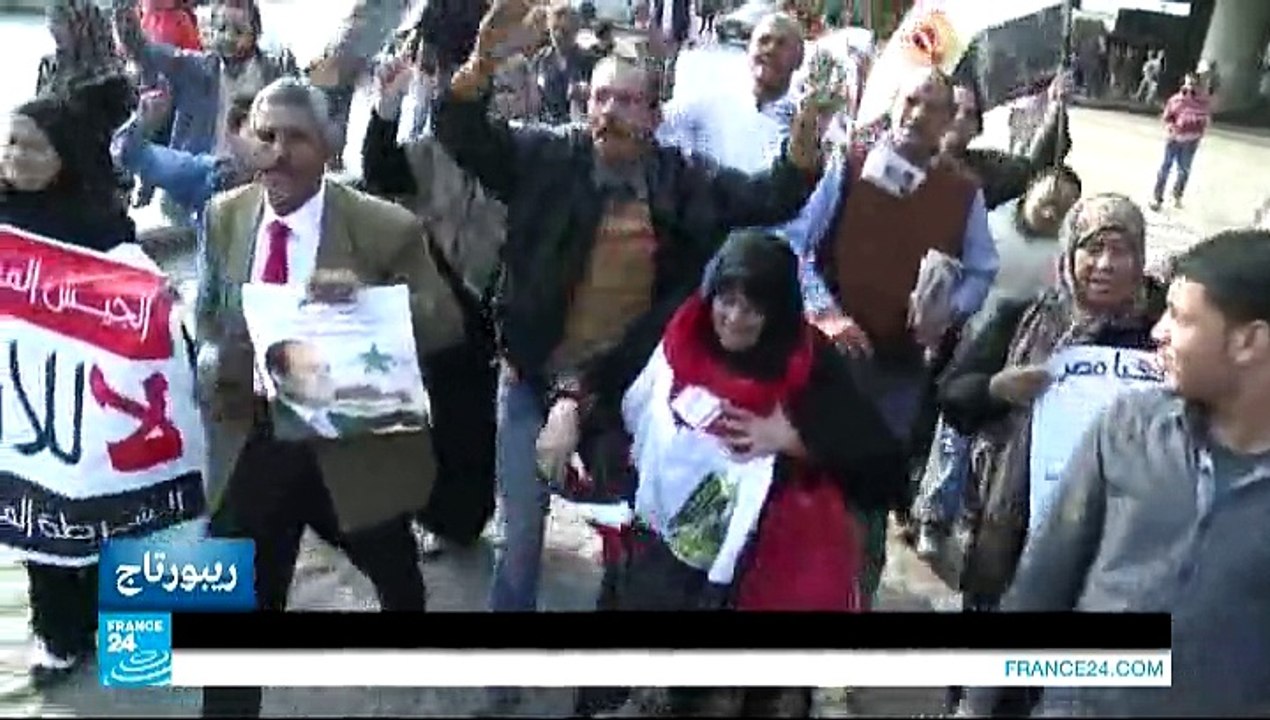 مصر: قانون التظاهر لايطبّق على المظاهرات المؤيدة للسيسي!!