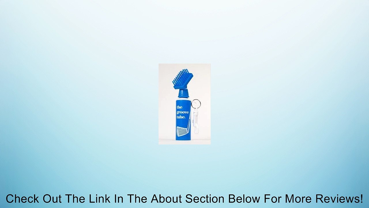 Groove Tube Golf Club Cleaner Clips to Bag Blue Smart! Review