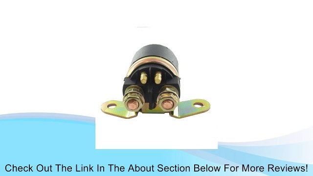 Starter Solenoid Relay Suzuki DR250 DR350 DR650 GN125 GS300 GS450 Review