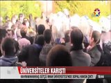 Üniversiteler Karıştı Sütçü İmam Üniversitesi'nde sopalı kavga