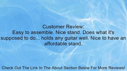Folding Guitar Stand-26''~31'' Height Review