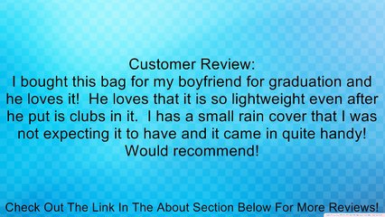 Affinity ZLS Stand Bag Review