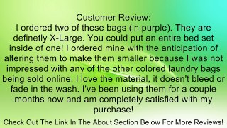 Extra Large Laundry Bag with Drawstring, *Size: 30x45 Review