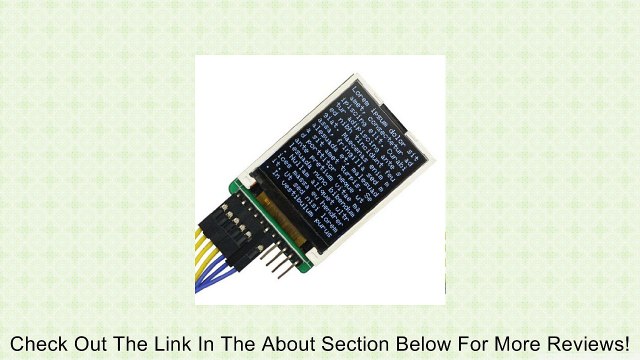 SainSmart 1.8 TFT Color LCD Display Module with SPI Interface & MicroSD for Arduino UNO MEGA R3 Review