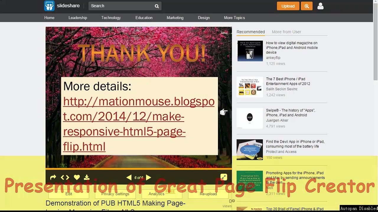 HTML5 Digital Magazines Creator for Page-turning Magazine Working All Screen