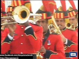 Guards Changing Ceremony held at Mazar-e-Quaid - 25th December 2014
