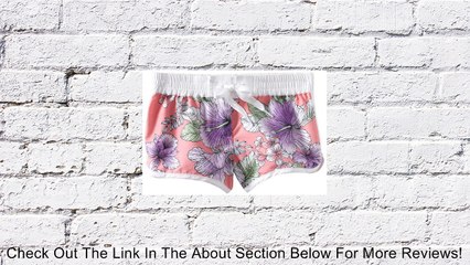 Seafolly Big Girls' Scoop Boardie, Juicy, Small Review