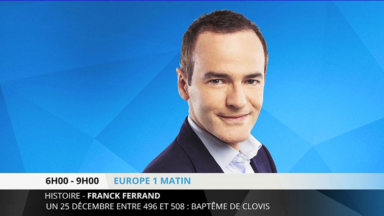 25 décembre, entre 496 et 508 : le baptême de Clovis