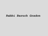 Rabbi Baruch Gradon | Gradon | Los Angeles
