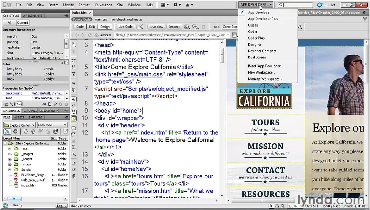web Develepment Training class6-workspaces