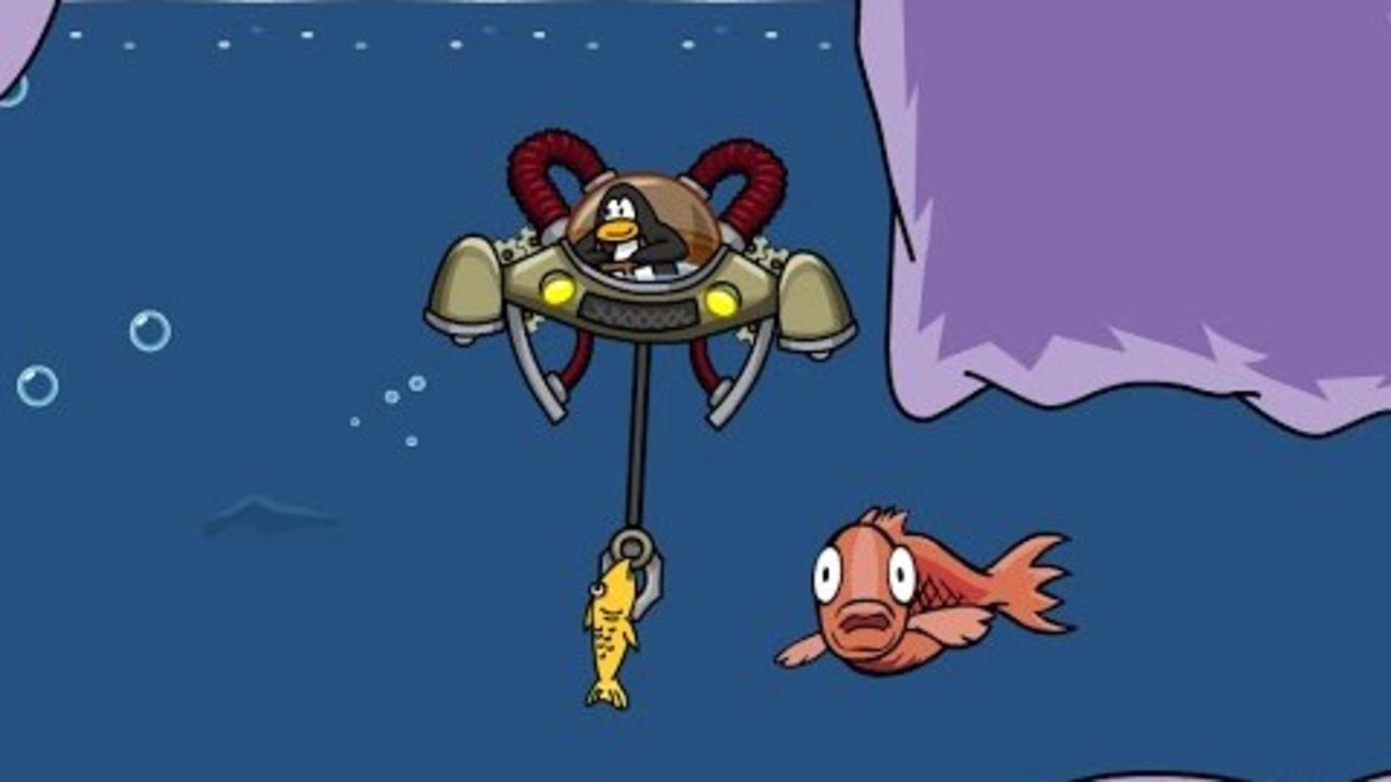Club Penguin: Catching the Mullet!