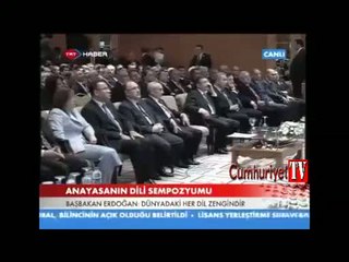 Erdoğan: Türkçe ile felsefe yapılmaz diyenler ırkçıdır
