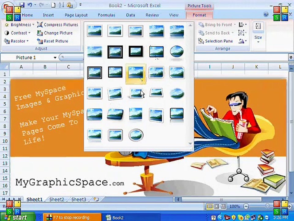 MS Excel 2007 - Tutorial - Part 5